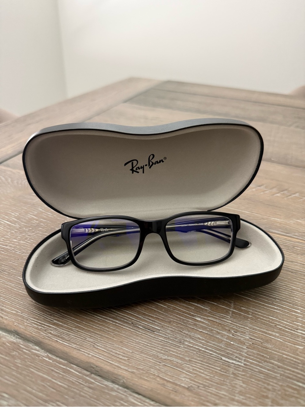 Ray-Ban Men’s RB5268 Optics Eyeglasses w/Blue Light Lenses